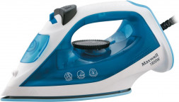 Утюг MAXWELL MW-3004 1800Вт белый/синий