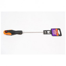 отвертка PARK OTV007DK отвертка шлицевая SL5 X150мм, двухкомпонентная рукоятка (356007)