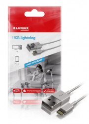 USB кабель LUMAX DU9120 Шнур USB 8PIN 2 м
