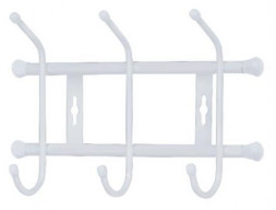 Вешалка настенная NIKA Вешалка настенная (ВН3/МС матовый серый)