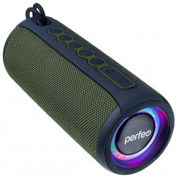 Bluetooth-колонка PERFEO (PF_D0340) TELAMON 40Вт/4400mAh, зелёный