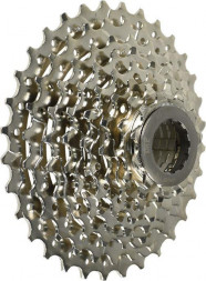 Аксессуары для велосипедов DNP Кассета DNP TM-1109CKHN, 9 передач,11-32T, никелированная H000012413