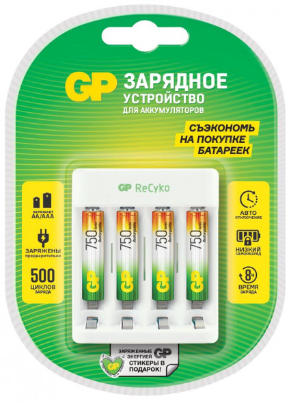 Зарядное устройство GP (374) Е411/75AAAHCCS-2CR1