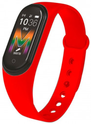 Фитнес-браслет ENERGY EM-007S красный браслет