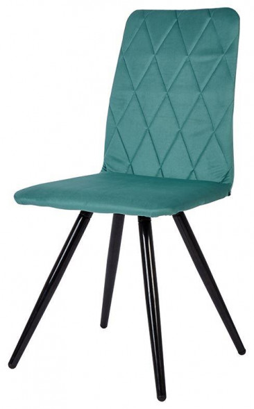 Стул обеденный POLINI Home Rio SM, мятный-черный (2 кор.)