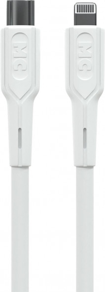 Кабель MORE CHOICE (4620202553256) K63ia 2м USB 3.0A PD 27W для Lightning ng 8-pin Type-C - 2м , белый
