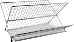 Сушилка для посуды РОССИЯ RUS-285011 Zn Сушилка для посуды настольная складная