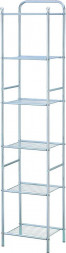 Стеллаж UNISTOR TOWER напольный шестиярусный для хранения с дополнительной фиксацией к стене 210518