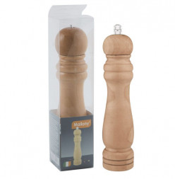 Перцемолка ручная MALLONY Перцемолка ручная PICCANTE, высота 21 см, дерево, нерж сталь (003594)