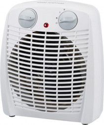 Тепловентилятор REXANT (60-0033) Тепловентилятор электрический настольный 2кВт со спиральным нагревательным элементом, белый