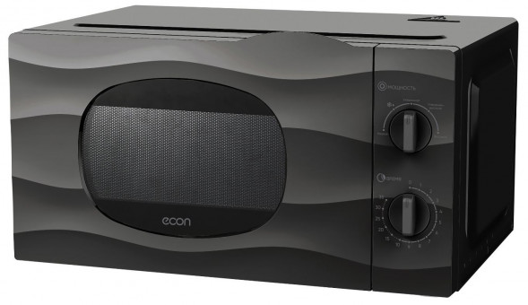 Микроволновая печь соло ECON ECO-2038M BLACK
