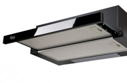 Встраиваемая вытяжка OASIS UV-60G (F) (making oasis everywhere) черное стекло