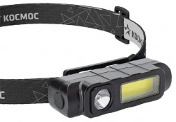 Фонарь налобный КОСМОС KOC510Lit Черный
