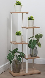 ЗМИ Подставка для цветов &quot;Шафран 15Л&quot; белый ПДЦШ15Л Б