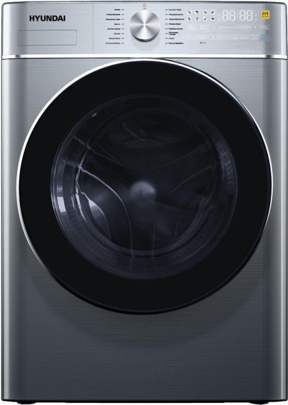 HYUNDAI WME9413 кл.:A++ фронт. макс.:10кг темно-серебристый