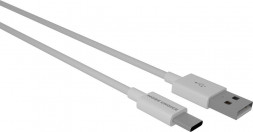 Кабель MORE CHOICE (4627151196008) K24a USB 2.1A Type-C белый - 1,0m