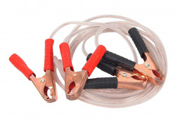 Провода пусковые NOVA BRIGHT 200А с прозрачной изоляцией, в сумке, 2.5м 37659