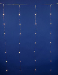 Гирлянда UNIEL (UL-00007249) ULD-C1510-100/STA WARM WHITE IP44 Занавес светодиодный