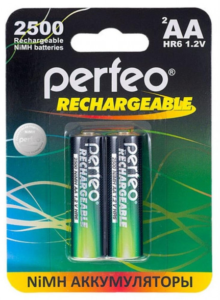 Аккумулятор PERFEO (PF-4157) AA2500MAH-2BL