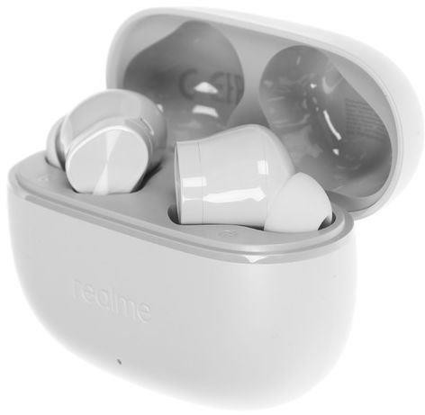 TWS наушники REALME Наушники Buds T200 Lite, Bluetooth, внутриканальные, серый [6941764454507]