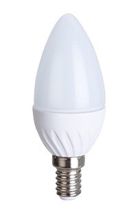 Лампа светодиодная ECOLA C4TW50ELC 5W/E14/2700K свеча