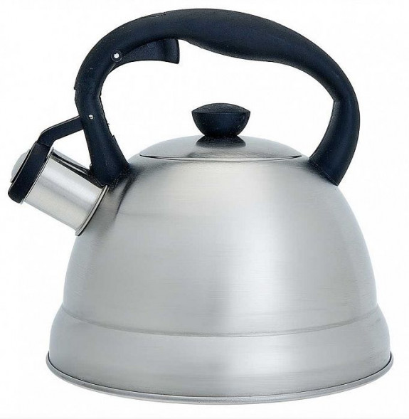 Чайник нерж со свистком WEBBER BE-0577 Чайник из нерж.стали 2 л. со свистком