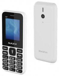 Телефон мобильный MAXVI C27 White