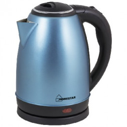 Чайник электрический HOMESTAR HS-1010 нержавейка синий