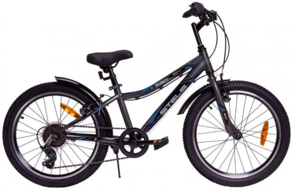 Велосипед STELS Pilot-230 V 20&quot; Z010 (м), JU135342 *LU098725 * 11&quot; Серый 2024