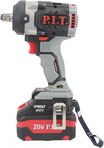 Гайковерт аккумуляторный P.I.T. Гайковерт IMPACT аккум. бесщеточный PIW20H-600A/2 (20В, 600Нм, 1/2", 3ск, 0-2800уд/мин,2х4Ач) P.I.T. Гайковерт IMPACT аккум. бесщеточный PIW20H-600A/2 (20В, 600Нм, 1/2", 3ск, 0-2800уд/мин,2х4Ач)