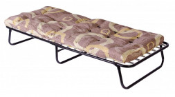 Раскладушка УДАЧНАЯ МЕБЕЛЬ В03-М Вероника черный 190x80x27см