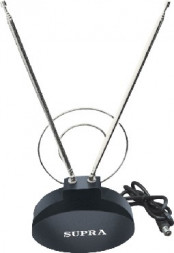 Антенна телевизионная комнатная SUPRA IADA-30 DVB-T2/VHF/UHF пассивная