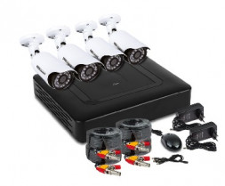 Комплект видеонаблюдения PROCONNECT (45-0401) (4-канальный, 4 уличные)