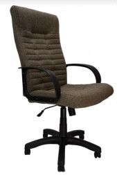 Кресло компьютерное ЯрКресло Кресло Кр26 ТГ ПЛАСТ К32 (ткань Крафт темно-серая)