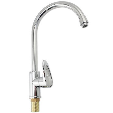 Смеситель для кухни RUSSIA-MOSCOW 2154 Смеситель кухонный шаровый боковой с сатеновой ручкой с УЗОРОМ