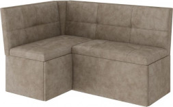 BONMEBEL Скамья угловая Вегас - ТК бежевая (3 кор.)