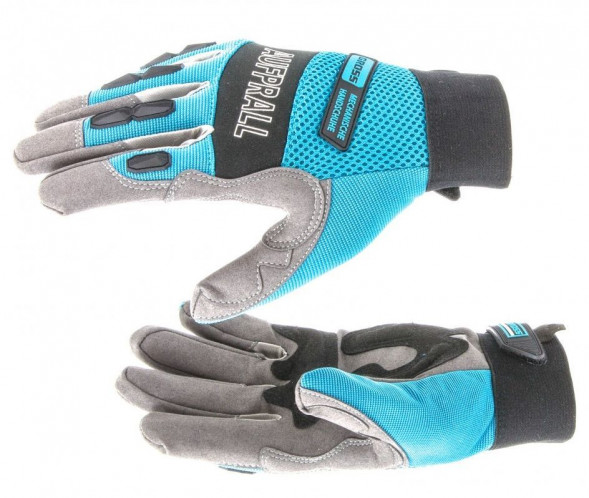 Средства защиты рук GROSS Перчатки универсальные комбинированные STYLISH, L 90327