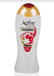 Шампунь ACTIVE Шампунь для окрашенных волос Экстракт граната и календулы NATURAL, 400 мл (512102003)