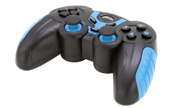 Геймпад RITMIX GP-022WPS. Black+Blue