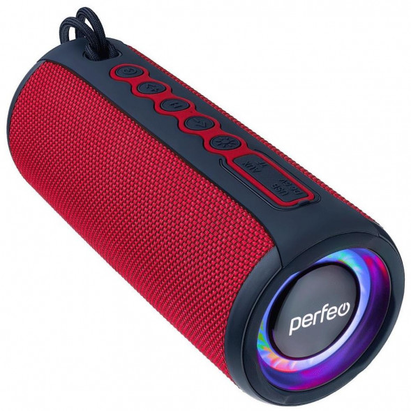 Bluetooth-колонка PERFEO (PF_D0341) TELAMON 40Вт/4400mAh, красный
