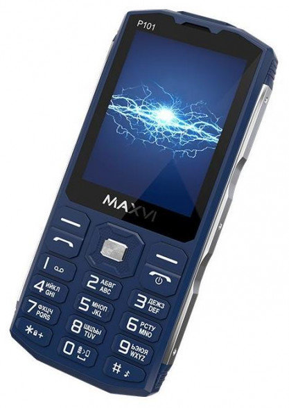 Телефон мобильный MAXVI P101 Blue