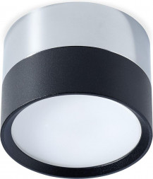 Светльник SMARTBUY ( SBL-TS2004-GX53-bc) TS2004 82x60 мм накладной под лампу GX53, черный-хром