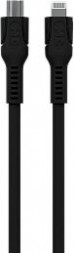 Кабель MORE CHOICE (4620202553652) K65ia USB 3.0A PD 27W для Lightning ng 8-pin Type-C - 1м , черный