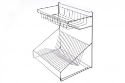 РОССИЯ RUS-285020 Сушилка для посуды универсальная с поддоном