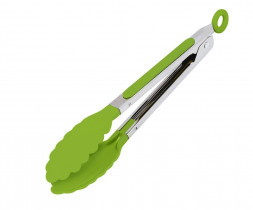 Щипцы кухонные MALLONY Щипцы кухонные Tongs-04 (нейлон, нерж.сталь), 17,5 см (985851)