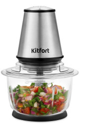 Измельчитель KITFORT КТ-1389 серебристый/черный