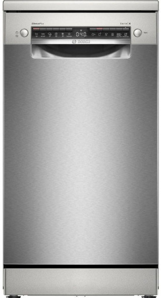 BOSCH Посудомоечная машина SPS4HMI49E серебристый (узкая) инвертер