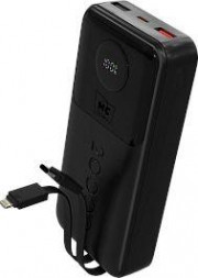 Powe Bank MORE CHOICE (4620202552815) PB35-20 20000mAh 2USB+1Type-C 3.0A 22.5W+PD20W+QC3.0 LE, черный