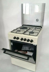 Комбинированная плита VESTA Valencia VKE 10-E Бежевый Retro CHU