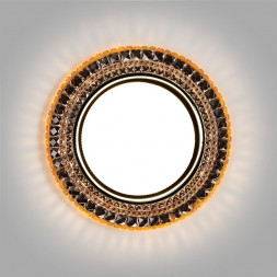 Светильник SMARTBUY (SBL-071CHM-GX53) GX53 с LED подсветкой шампань